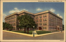 Washington High School Postcard