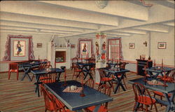 Swedish Room at the Hotel Besse Pittsburg, KS Postcard Postcard