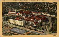 Air View, St. Mary's Hospital and Sanatorium Postcard