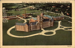 Royal C. Johnson Veterans Memorial Hospital Postcard
