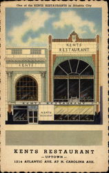 Kents Restaurant Postcard