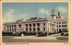 Homestead Building Des Moines, IA Postcard Postcard
