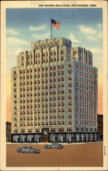 Des Moines Building Iowa Postcard Postcard