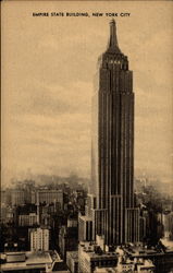 Empire State Building Postcard