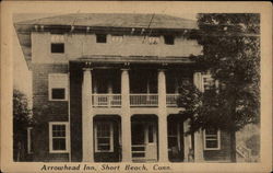 Arrowhead Inn Short Beach, CT Postcard Postcard