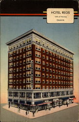 Hotel Regis Omaha, NE Postcard Postcard