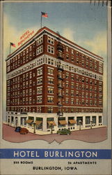 Hotel Burlington Postcard