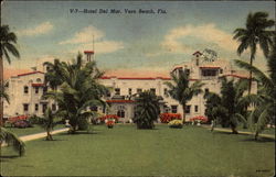 Hotel Del Mar Vero Beach, FL Postcard Postcard