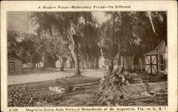 Magnolia Grove Auto Park Postcard