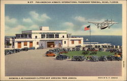 Pan-American Airways International Passenger Terminal Postcard