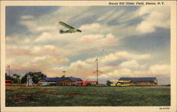 Harris Hill Glider Field Elmira, NY Postcard Postcard