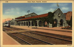 Union Depot Phoenix, AZ Postcard Postcard