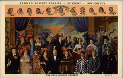 Sammy's Bowery Follies Postcard