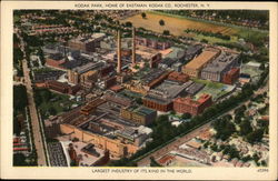 Kodak Park, Home of Eastman Kodak Co Postcard