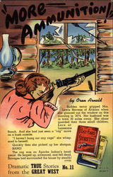 Dramatic True Stories from the Great West No. 11 Postcard