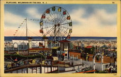 Playland Wildwood-by-the-sea, NJ Postcard Postcard