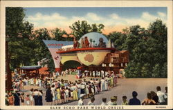 Glen Echo Park World Cruise Postcard