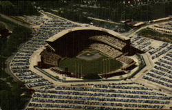 Milwaukee County Stadium Postcard