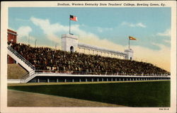 Stadium, Western Kentucky State Teachers' College Postcard