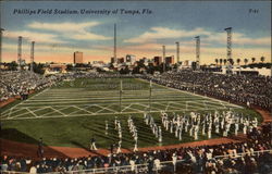 Phillips Field Stadium, University of Tampa Postcard