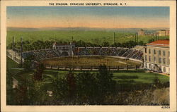 The Stadium, Syracuse University Postcard