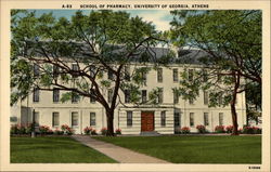 School of Pharmacy at University of Georgia Athens, GA Postcard Postcard