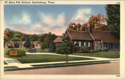 Pi Beta Phi School Gatlinburg, TN Postcard Postcard