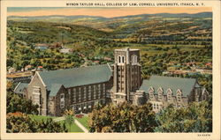 Myron Taylor Hall, College of Law, Cornell University Ithaca, NY Postcard Postcard