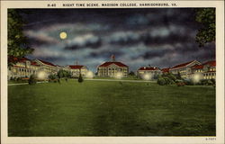 Madison College - Night Time Scene Madison College - Night Time Scene