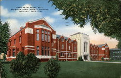 Charles McKenny Hall, Michigan State Normal College Ypsilanti, MI Postcard Postcard