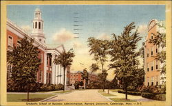 Graduate School of Business Administration, Harvard University Postcard