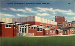 Drill Hall and Natatorium University of Georgia Postcard
