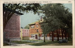 School of Practice, Potsdam State Teachers College Postcard