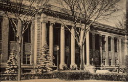 Library, University of Minnesota Postcard