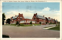 Jamison Campus, New Jersey College for Women New Brunswick, NJ Postcard Postcard