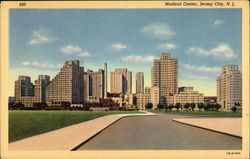 Medical Center Jersey City, NJ Postcard Postcard