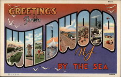 Greetings from Wildwood By The Sea Postcard