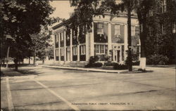 Flemington Public Library New Jersey Postcard Postcard