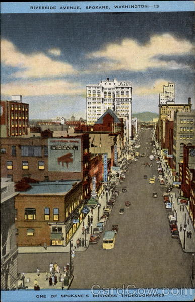 Riverside Avenue Spokane Washington