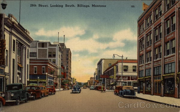 28th Street, Looking South Billings Montana