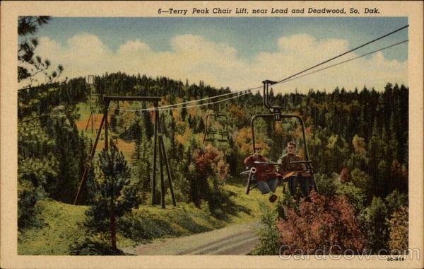 Terry Peak Chair Lift Lead South Dakota