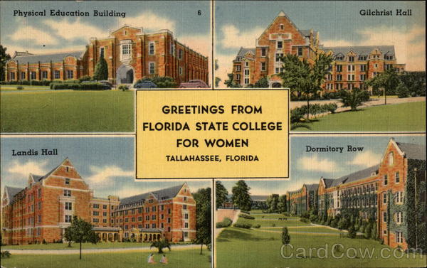 Greetings from Florida State College for Women Tallahassee