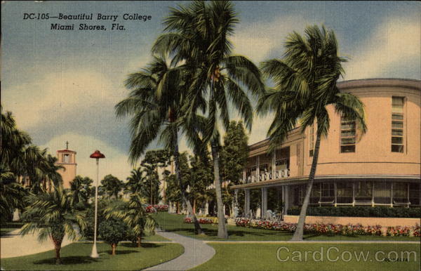 Beautiful Barry College Miami Shores Florida