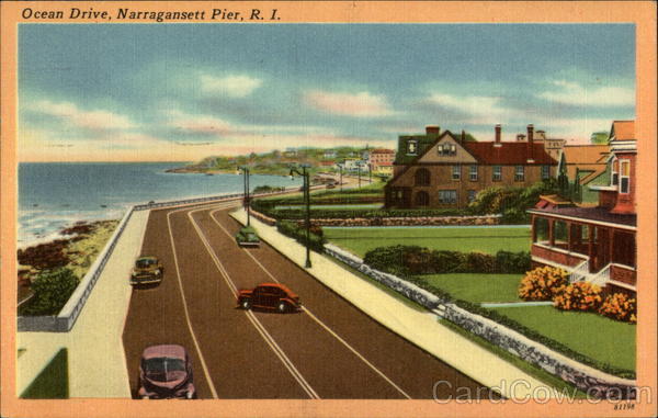 Ocean Drive Narragansett Pier Rhode Island