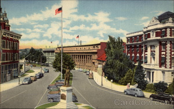 Civic Center, Riverside Avenue Spokane Washington