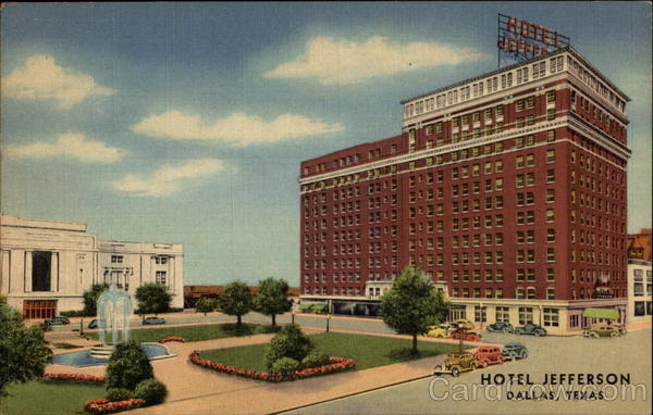 Hotel Jefferson Dallas Texas