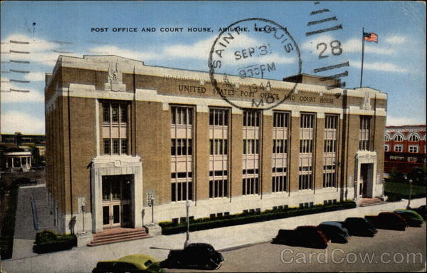 Post Office and Court House Abilene Texas