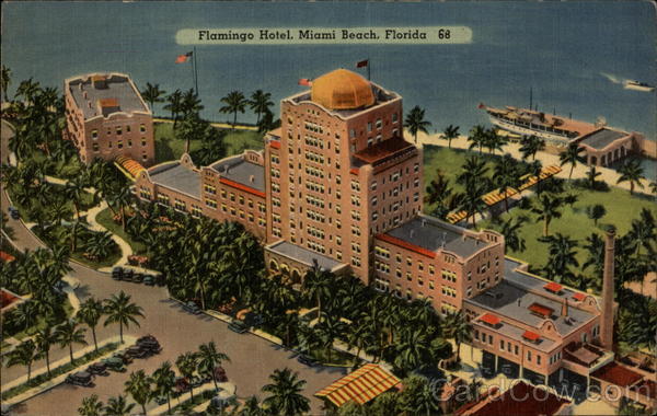 Flamingo Hotel Miami Beach Florida