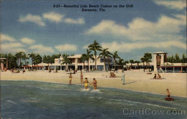 Beautiful Lido Beach Casino on the Gulf Sarasota Florida