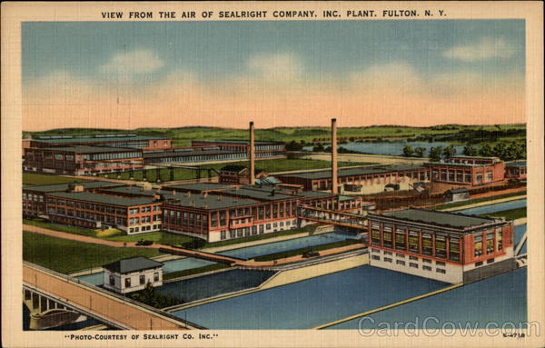 View form the air of Sealright Company, Inc. Plant Fulton New York